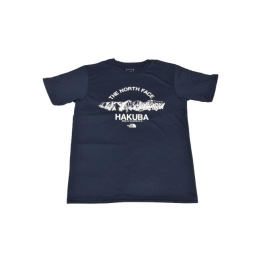 ふるさと納税 服 男 長野県 白馬村 THE NORTH FACE「白馬三山 Tシャツ」メンズXL アーバンネイビー P0550496_M_XL_NV メンズXL アーバンネイビー