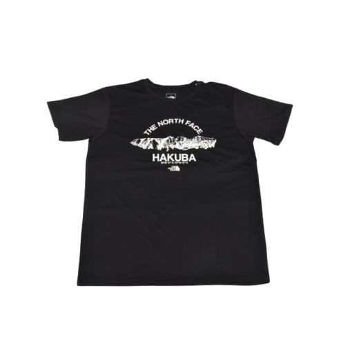 ふるさと納税 服 女 長野県 白馬村 THE NORTH FACE「白馬三山 Tシャツ」ウィメンズXL ブラック P0550495_W_XL_BL ウィメンズXL ブラック