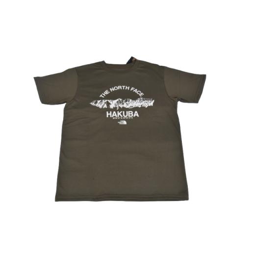 ふるさと納税 服 男 長野県 白馬村 THE NORTH FACE「白馬三山 Tシャツ」メンズXXL ニュートープ P0550496_M_XXL_NT メンズXXL ニュートープ