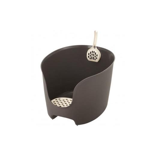 ふるさと納税 雑貨・日用品 富山県 富山市 ラプレ 壁高ネコトイレ ダークグレー ダークグレー