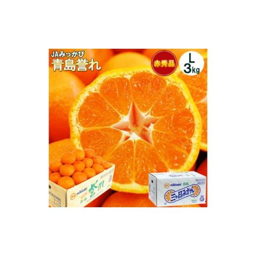 ふるさと納税 果物類 みかん 静岡県 浜松市 三ヶ日みかん 本貯蔵 青島 誉れ 赤秀 Lサイズ 3キロ(23個前後) ミカン 果物 くだもの フルーツ 甘い 浜松市 果物類…