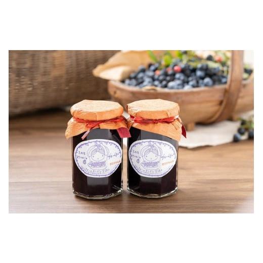 ふるさと納税 ジャム ブルーベリー 京都府 京丹後市 たっぷりサイズブルーベリージャム(甘さ控えめ)330g×2 ジャム 無添加 手作り 加工食品 ぶるーべりー …