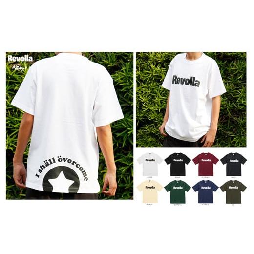 ふるさと納税 服 静岡県 牧之原市 005-168 モスグリーン・L 『必ず乗り越える』RevollaプレミアムコットンメッセージTシャツ 005-168 モスグリーン・L Revolla…