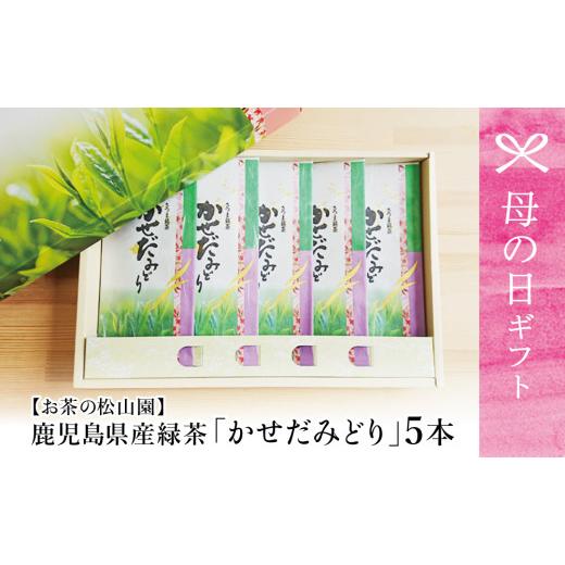 ふるさと納税 お茶類 緑茶(茶葉・ティーバッグ) 鹿児島県 南さつま市 母の日ギフト 鹿児島県産緑茶 かせだみどり(80g×5袋)お茶 茶葉 日本茶 緑茶 飲料 …