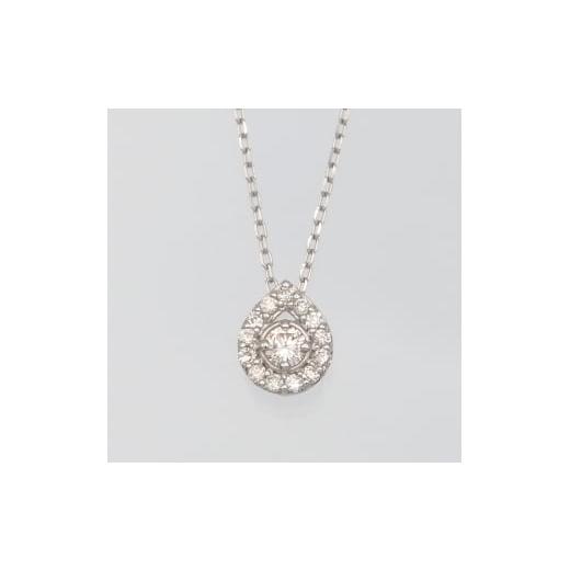 ふるさと納税 アクセサリー ネックレス 山梨県 昭和町 PT900／PT850 0.14ct ダイヤモンド ペンダントネックレス　HH-019718 SWBT001-PT_2