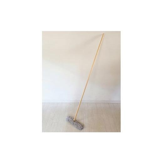 ふるさと納税 雑貨・日用品 兵庫県 朝来市 &lt;むろの屋&gt; モコモコ省スペースモップ ミニ ( 925mm・グレー ) 日用品 掃除 用品 モップ 最高級 マイクロフ…