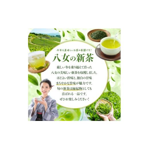 ふるさと納税 お茶類 緑茶（茶葉・ティーバッグ） 福岡県 八女市  2026年新茶 八女茶 極上煎茶 100g×5袋 茶 お茶 新茶 八女茶 煎茶 緑茶 極上 福岡県 八女市の画像