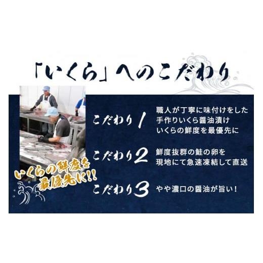 ふるさと納税 いくら 愛知県 名古屋市 いくら 醤油漬け 100gｘ1P 北海道 鮭卵 訳あり 冷凍 尾張まるはちの画像