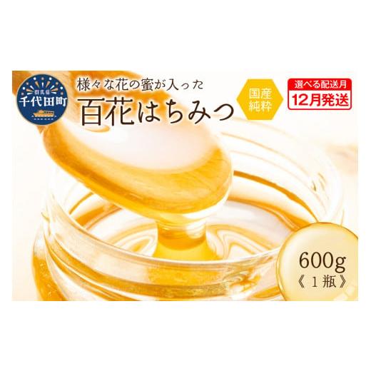 ふるさと納税 加工品等 はちみつ 群馬県 千代田町 [2025年12月発送] はちみつ 千代田町の蜂蜜 600g 百花蜂蜜 群馬県 千代田町 田代養蜂場 ハチミツ 蜂蜜 ハ…