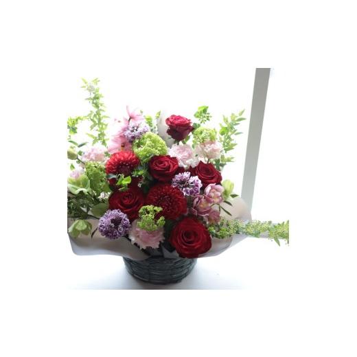 ふるさと納税 雑貨・日用品 花 茨城県 筑西市 定期便 6か月 季節の お花 の アレンジメント LL ギフト プレゼント 花 お祝い 贈答 記念日 フラワー LLサイズ…
