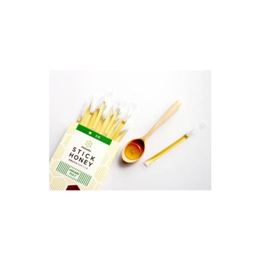 ふるさと納税 加工品等 はちみつ 茨城県 - 茨城県産 国産 天然生はちみつ 田舎はちみつスティック セット 2.5g×12本×7種類 1605561の画像