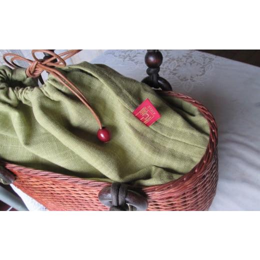 ふるさと納税 民芸品・工芸品 兵庫県 豊岡市 かごバッグ 柳かご（大