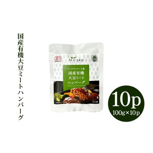 ふるさと納税 加工品等 茨城県 潮来市 国産有機大豆ミートハンバーグ