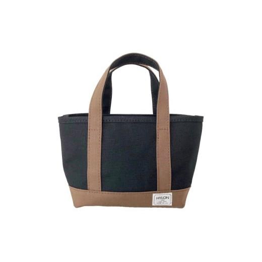 ふるさと納税 カバン トートバッグ 兵庫県 朝来市 (6)キャンバストートS ブラック×チョコ(黒ベース) AS2BI10-6 (6)キャンバストートS ブラック×チョコ(黒ベ…