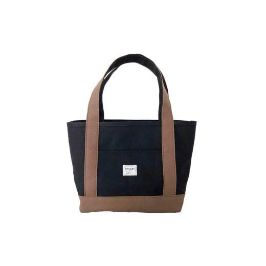 ふるさと納税 カバン トートバッグ 兵庫県 朝来市 (6)キャンバストートM ブラック×チョコ(黒ベース) AS2CA32-6 (6)キャンバストートM ブラック×チョコ(黒ベ…