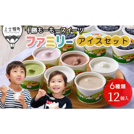 ふるさと納税 菓子 アイス 北海道 上士幌町 十勝もーもースイーツ ファミリーアイス 6種セット 計12個(6種×各2個) 北海道 スイーツ アイス アイスクリーム …