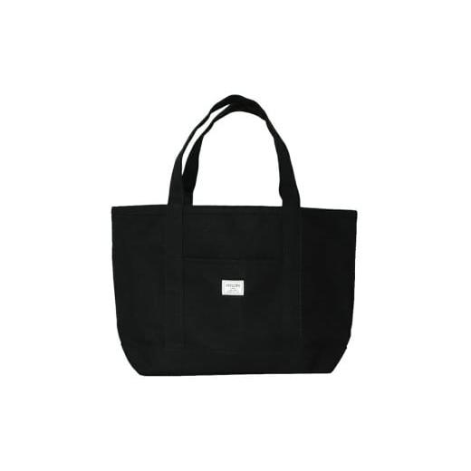 ふるさと納税 カバン トートバッグ 兵庫県 朝来市 (7)キャンバストートL オールブラック AS2D43-7 (7)キャンバストートL オールブラック AS2D43-7