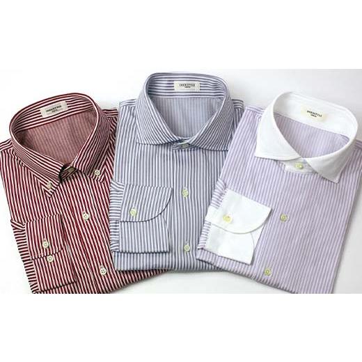 ふるさと納税 服 男 福島県 白河市 宇宙心地シャツオーダーチケット 東京・両国の直営店舗でのみ使用可 F24R-055の画像