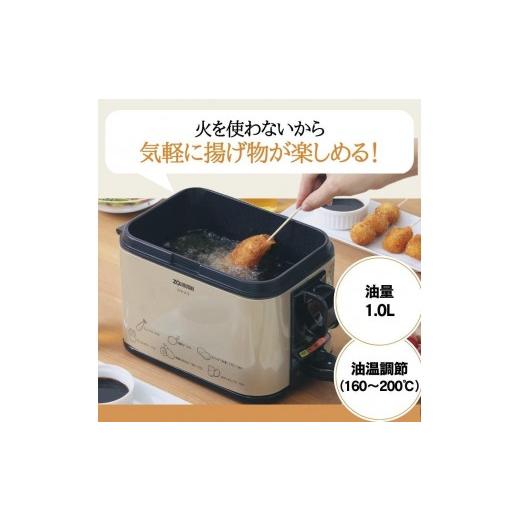 ふるさと納税 キッチン家電 大阪府 大東市 象印 電気フライヤー