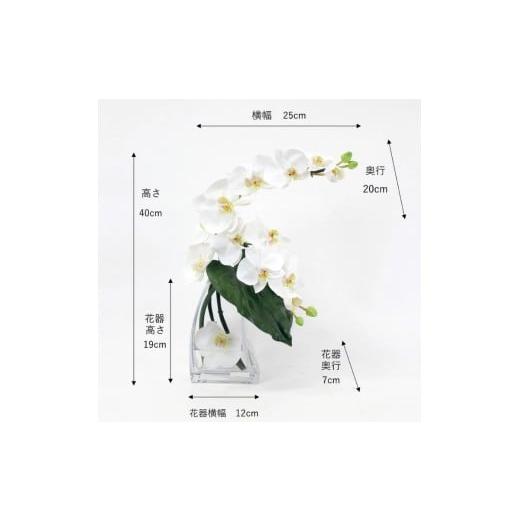 ふるさと納税 雑貨・日用品 花 三重県 名張市 アートフラワー エミリオ・ロバ ファレノプシスL TTNTA-58200の画像