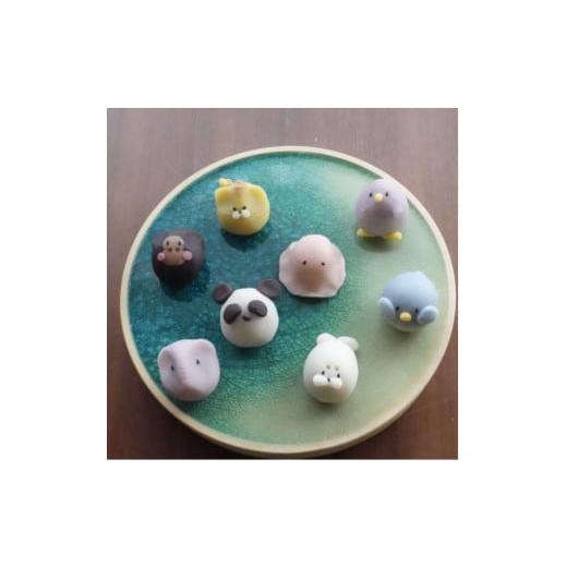ふるさと納税 和菓子 生菓子 山口県 山口市 B086 定期便 可愛い練り切り菓子8個（春夏秋冬年4回）_2