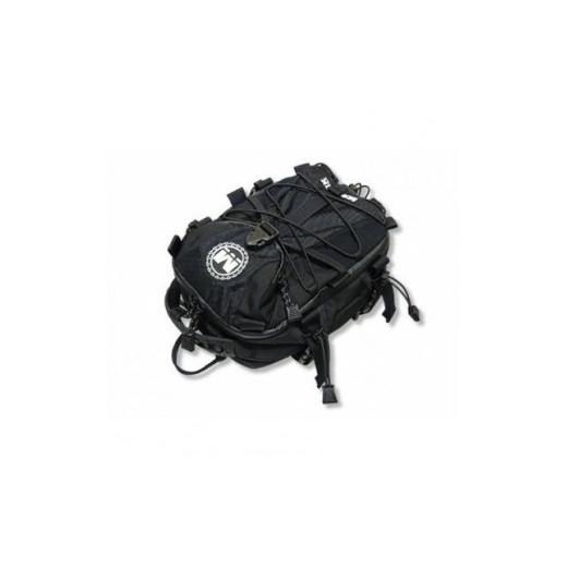ふるさと納税 カバン 茨城県 ひたちなか市 モトレック SEATBAG-11L ブラック MR-SB-11-BKの画像