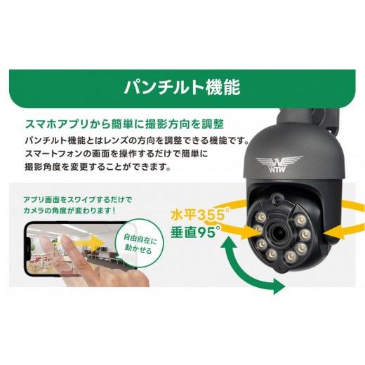 ふるさと納税 TV・オーディオ・カメラ 三重県 鈴鹿市 みてるちゃん5Plus2 ガンメタ 防犯カメラ 監視カメラ 屋外 家庭用WTW-EGDRY388GBX2_4