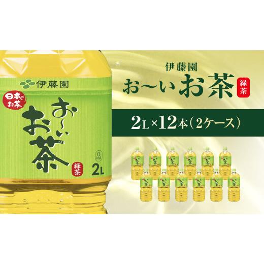 ふるさと納税 お茶類 千葉県 香取市 伊藤園 おーいお茶 緑茶2L 12本(2ケース) / お〜いお茶 お茶 茶 おちゃ 緑茶 ペットボトル飲料 ペットボトル ケース 箱買…