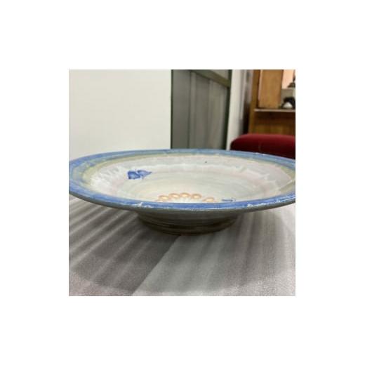 ふるさと納税 食器・グラス 小皿 沖縄県 沖縄市 スリップウェア皿 陶器 食器 うつわ 皿 器 ギフト 沖縄市 / 唐仙窯