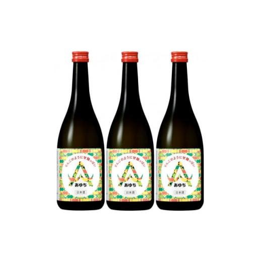 ふるさと納税 日本酒 愛知県 清須市 りんごのように甘酸っぱい日本酒 あゆち720ml 3本セット 1606295