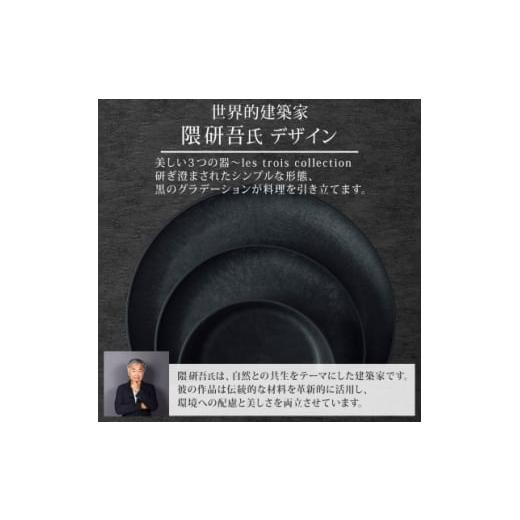 ふるさと納税 食器・グラス 皿 大阪府 高石市 《ボウル1個 直径15cm 黒》 レトワコレクション black 器 隈研吾デザイン 1602984