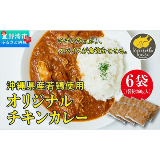 ふるさと納税 惣菜・レトルト 沖縄県 宜野湾市 沖縄県産若鶏使用 オリジナルチキンカレー (1袋 約260g) 6袋セット | とりの丸焼こけこっこハウス | トマトベー…