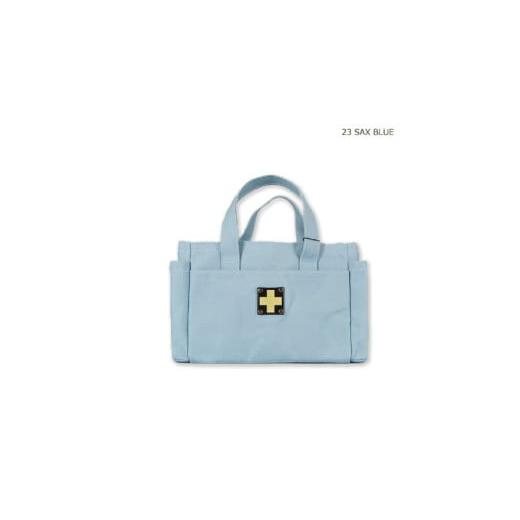 ふるさと納税 カバン トートバッグ 大阪府 東大阪市 木の庄帆布 ミルクトートバッグ K-KHG-MT02T #23 SAX BLUE - 日常からゴルフのラウンドまで幅広く使える…