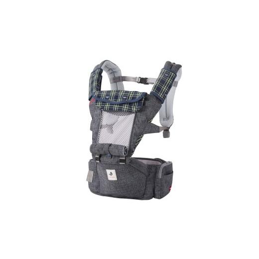 ふるさと納税 雑貨・日用品 大阪府 八尾市 U125 ミキハウスオリジナルデザイン×ポグネー ベビーキャリア(紺) 紺