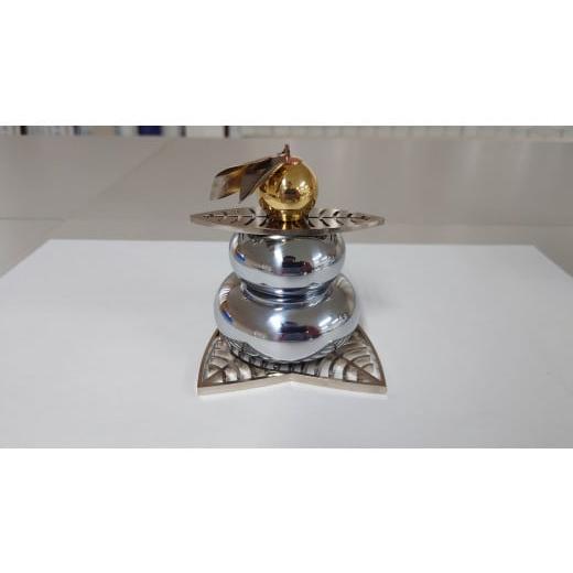 ふるさと納税 金工品 大阪府 八尾市 W108 金属製 鏡餅(通常仕様) (通常仕様)