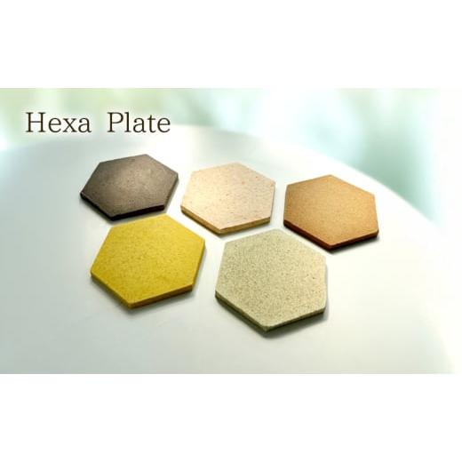 ふるさと納税 雑貨・日用品 神奈川県 茅ヶ崎市 プレート Hexa Plate 正六角形 皮 搾りかす コーヒーかす みかん皮 にんじん皮 えごま搾りかす たまねぎ皮 小物…