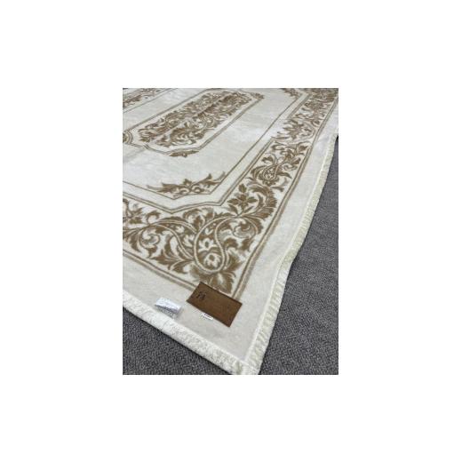 ふるさと納税 タオル・寝具 毛布 大阪府 泉大津市 なめらかタッチ　シルク100％　ジャカード織シルク毛布（毛羽部分）約140×200cm（シングルサイズ）FNM020_3