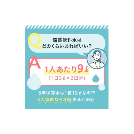 ふるさと納税 水・ミネラルウォーター 500mL〜999mL 富山県 立山町 北アルプス立山連峰 5年保存水 500ml×24本×2ケース 500ミリリットル 名水 ミネラルウォー…の画像
