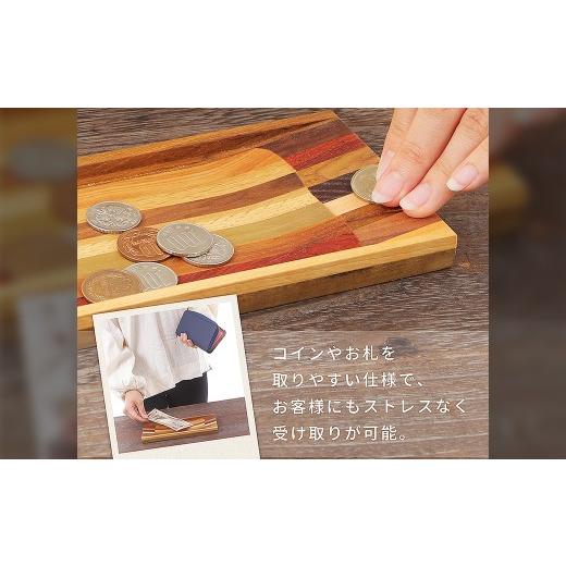 ふるさと納税 木工品・竹工品 鳥取県 - キャッシュトレイ_T2600334の画像