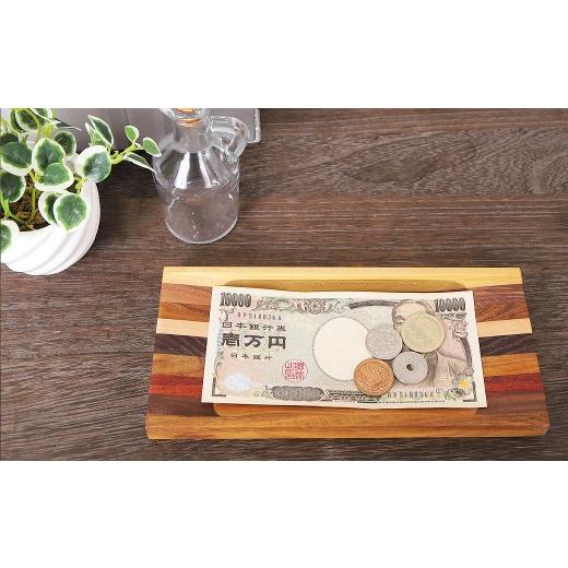 ふるさと納税 木工品・竹工品 鳥取県 - キャッシュトレイ_T2600334の画像