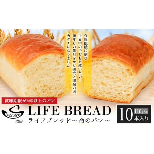 ふるさと納税 パン 食パン 和歌山県 紀の川市 LIFEBREAD 10本 110g サクセム株式会社[30日以内に出荷予定(土日祝除く)]和歌山県 紀の川市 防災備蓄 賞味期限…