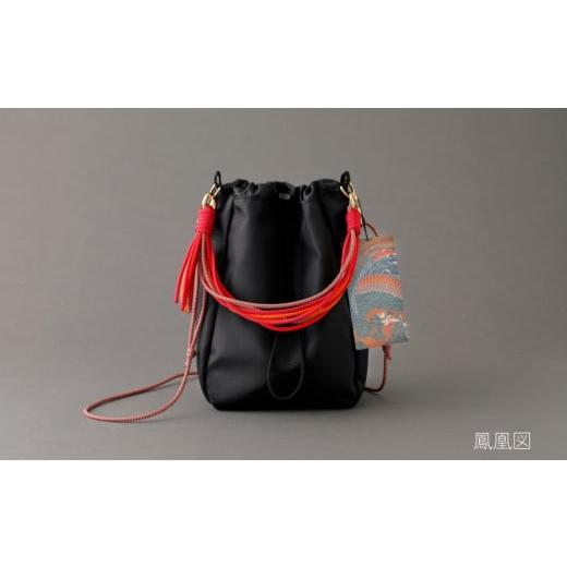 ふるさと納税 カバン ショルダーバッグ 東京都 台東区 PARACO ICHIRIバッグ・北斎 (カラー:鳳凰図) 鳳凰図