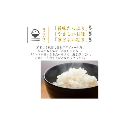 ふるさと納税 米 あきたこまち 秋田県 能代市 令和7年産 あきたこまち 玄米 30kg 秋田県産 お米 米 ごはん ご飯 単一原料米_5