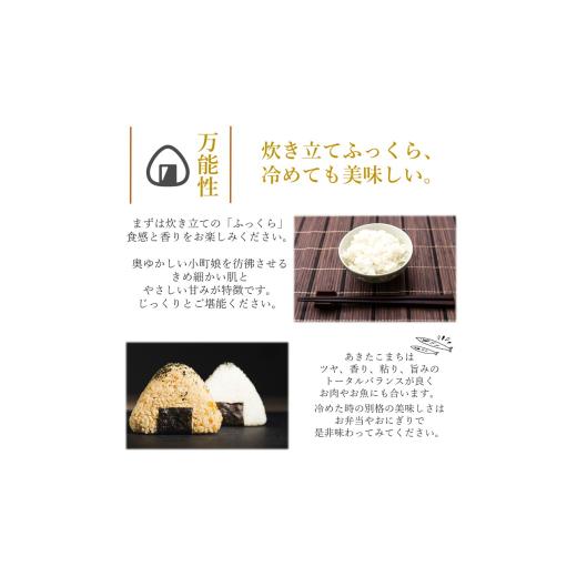 ふるさと納税 米 あきたこまち 秋田県 能代市 令和7年産 あきたこまち 玄米 30kg 秋田県産 お米 米 ごはん ご飯 単一原料米_6