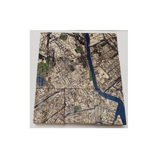 ふるさと納税 木工品・竹工品 東京都 台東区 桐箱(二重箱) 名所江戸水景 9ケセット (カラー:黒) 黒