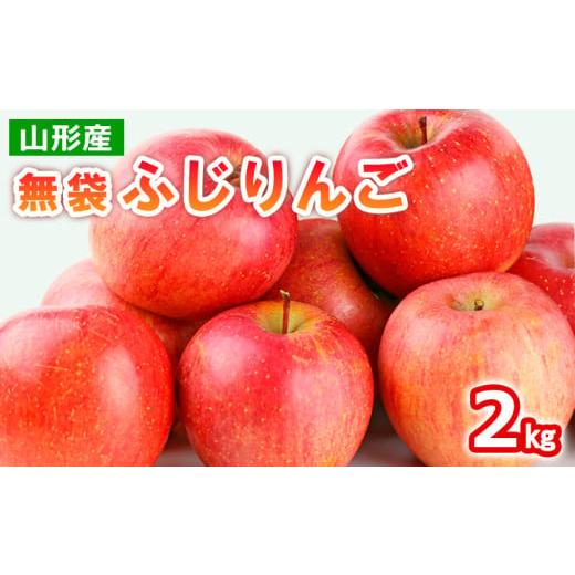ふるさと納税 りんご 山形県 山形市 山形産 無袋 ふじりんご 秀2kg(5〜8玉) 令和8年産先行予約 FS25-775