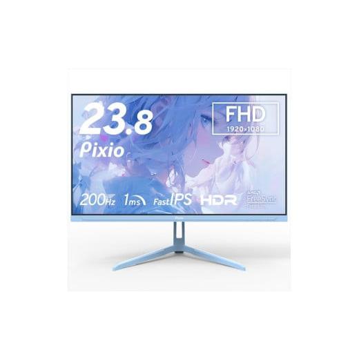 ふるさと納税 パソコン・周辺機器 神奈川県 小田原市 Pixio ゲーミングモニター 23.8インチ FHD 200Hz IPS ブルー/水色 PX248WAVEB ブルー