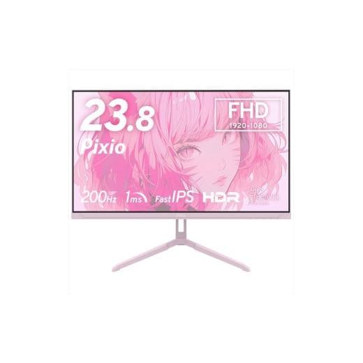 ふるさと納税 パソコン・周辺機器 神奈川県 小田原市 Pixio ゲーミングモニター 23.8インチ FHD 200Hz IPS ピンク PX248WAVEK ピンク