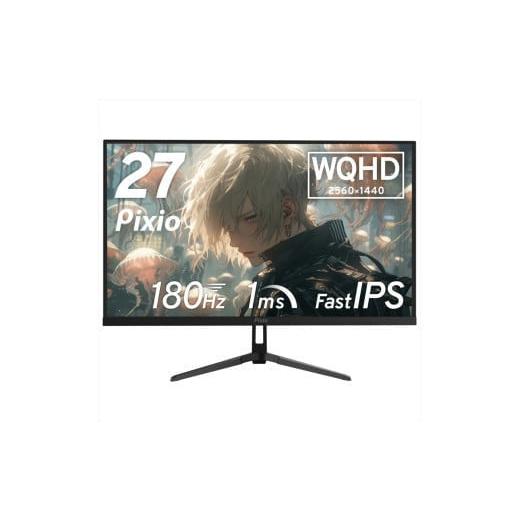 ふるさと納税 パソコン・周辺機器 神奈川県 小田原市 Pixio ゲーミングモニター 27インチ WQHD 180Hz IPS ブラック/黒 PX278WAVE ブラック