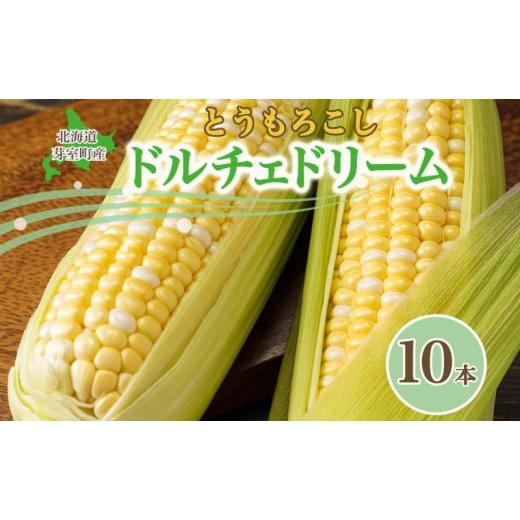 ふるさと納税 とうもろこし 北海道 芽室町 先行受付 2026年7月下旬〜8月上旬頃配送 北海道十勝 芽室町産 朝獲れ とうもろこし ドルチェドリーム10本 me035-0…